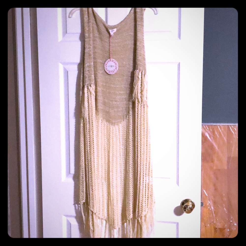 Crochet vest